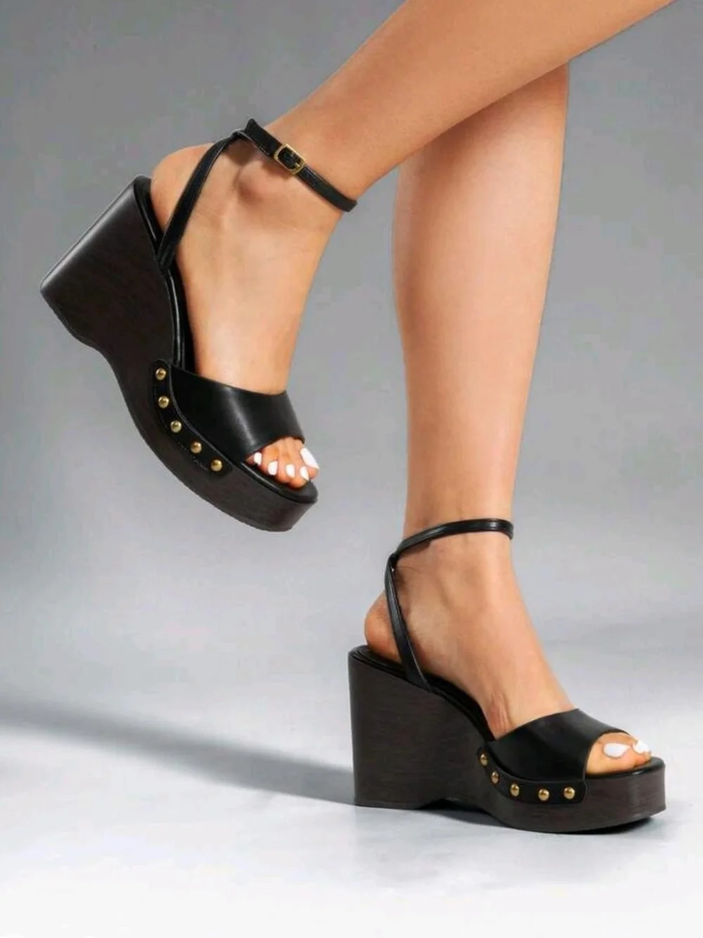 Dream Pairs black leather